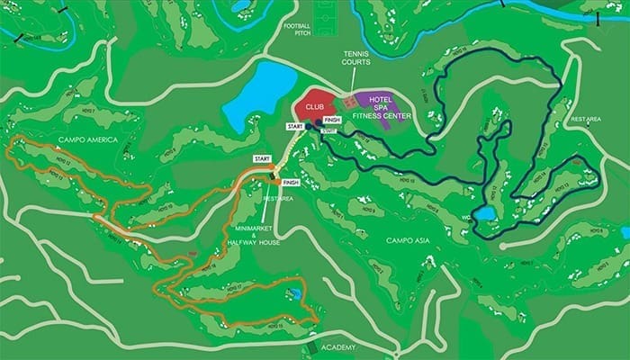 La Cala Map